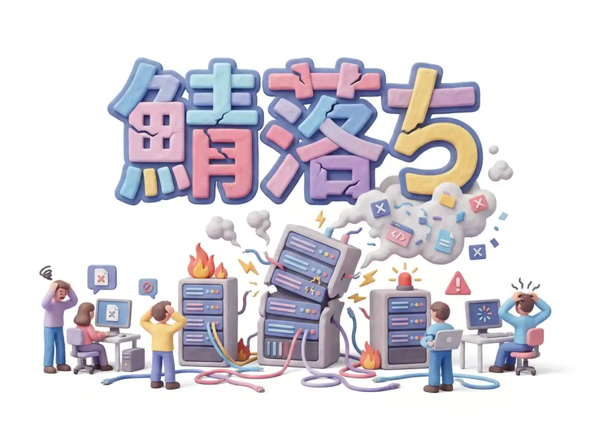 鯖落ちのイメージ画像