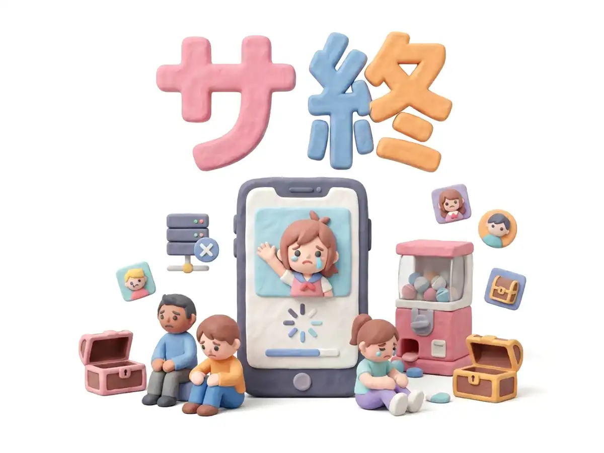 サ終のイメージ画像