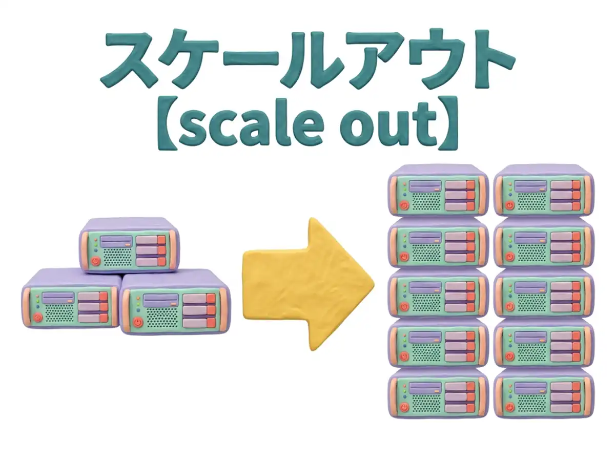 スケールアウトのイメージ画像