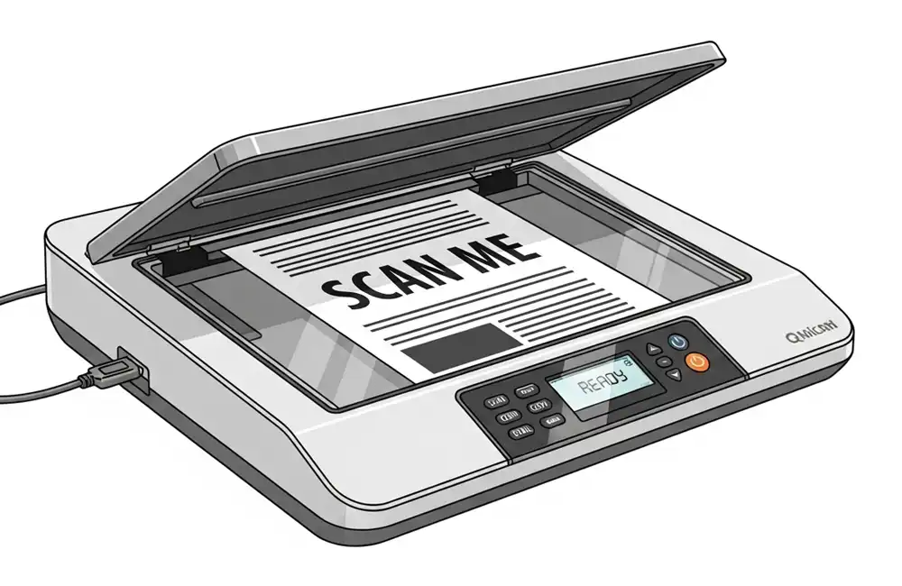 スキャナのイメージ画像