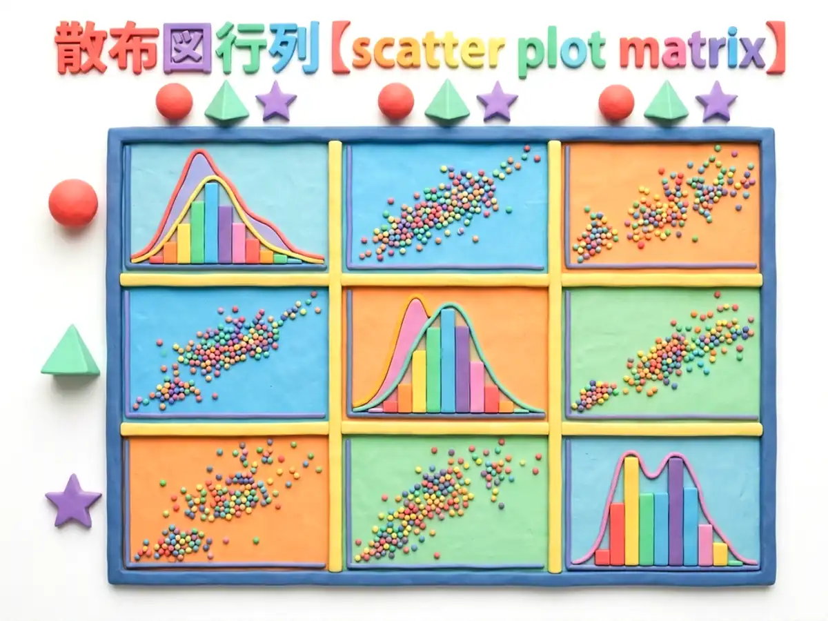 散布図行列のイメージ画像