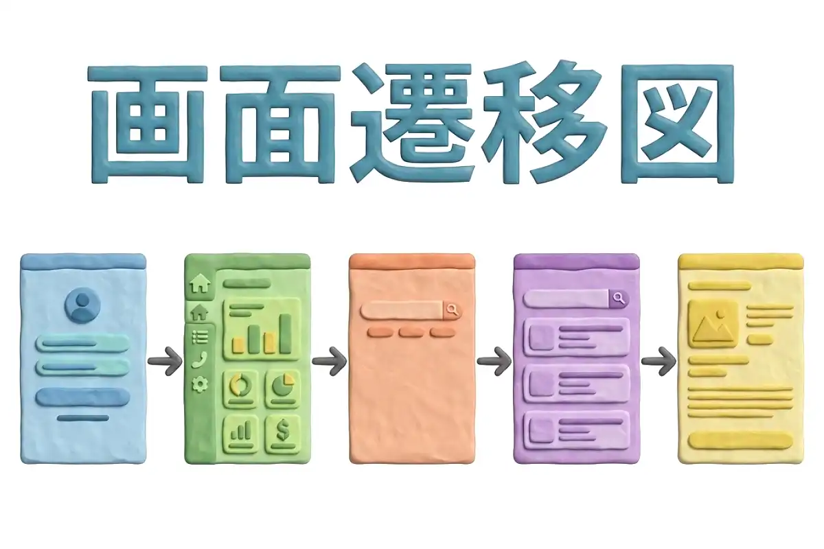 画面遷移図のイメージ画像