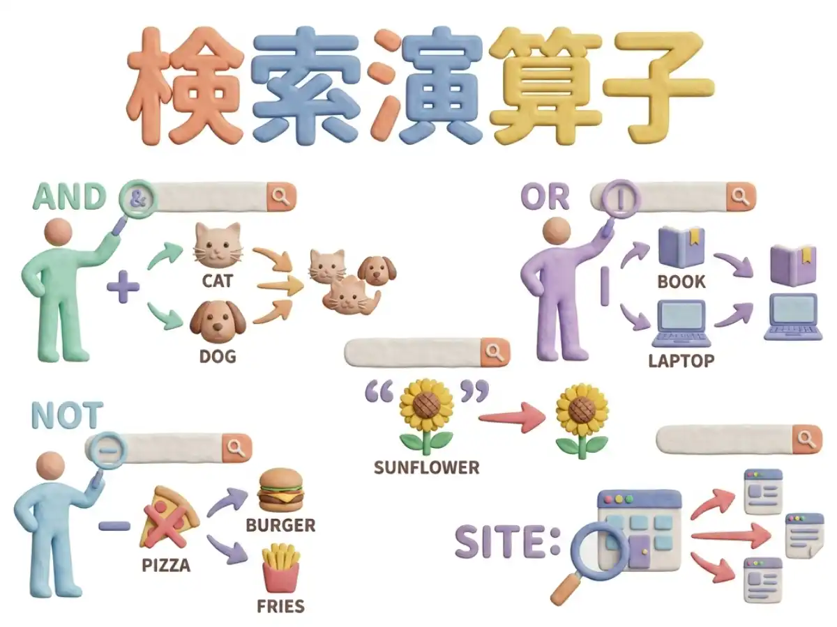 検索演算子のイメージ画像