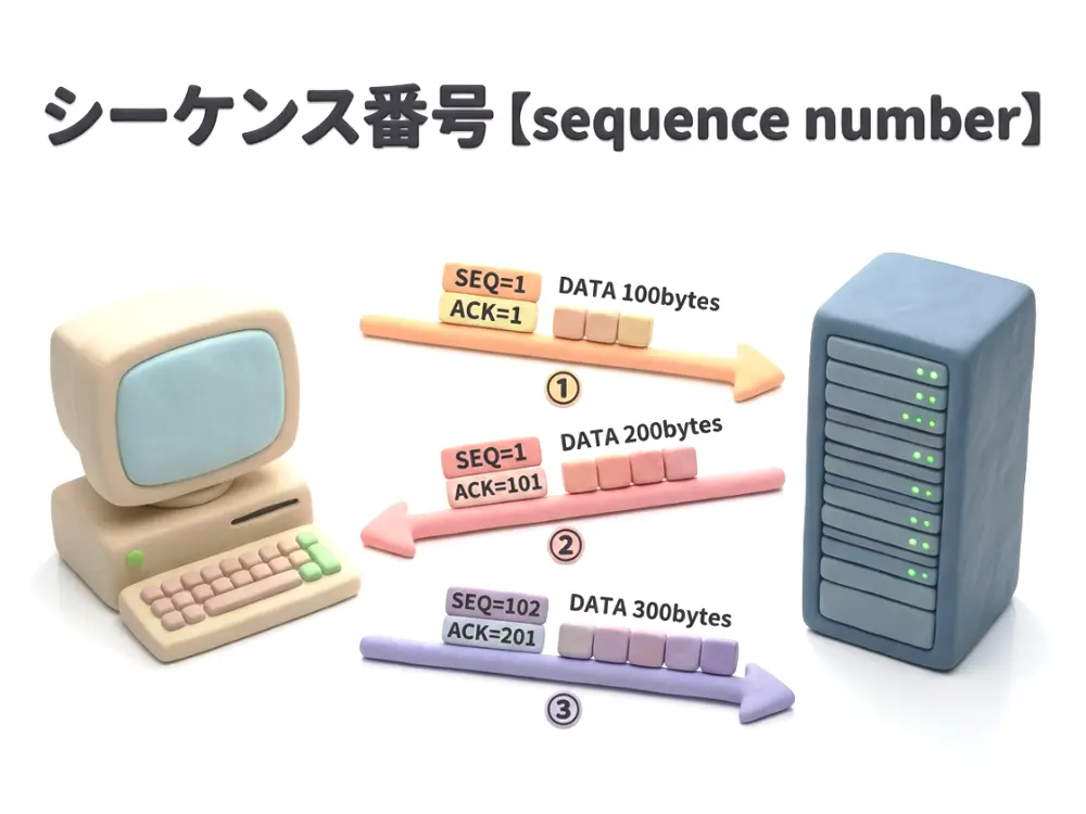 シーケンス番号のイメージ画像