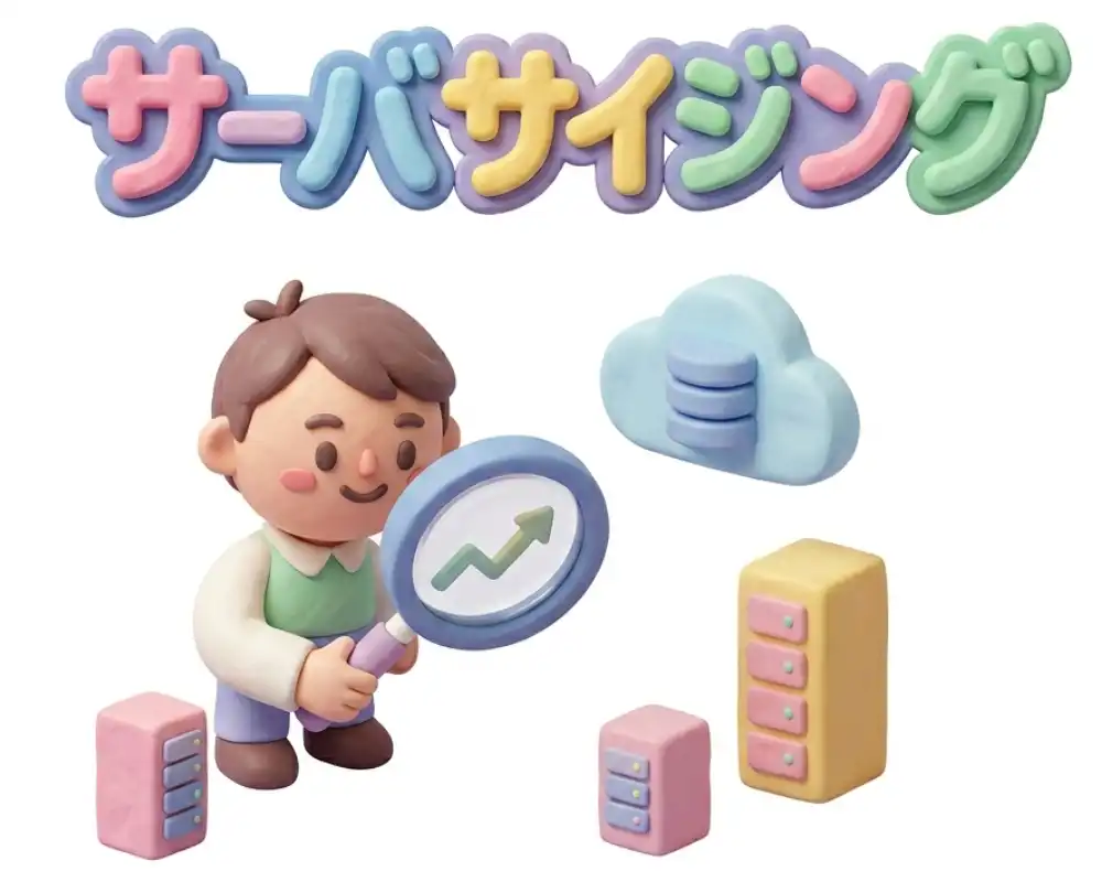 サーバサイジングのイメージ画像