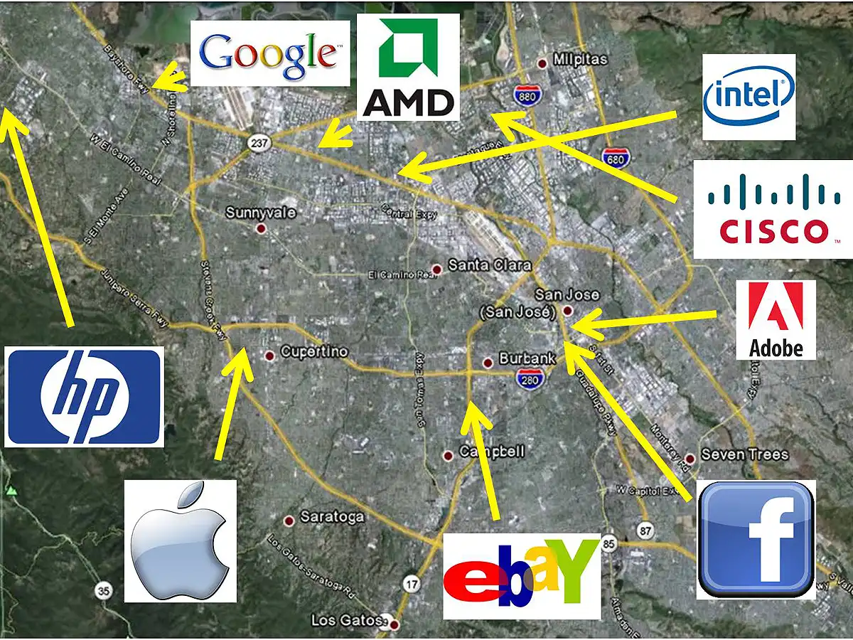 シリコンバレーのイメージ画像