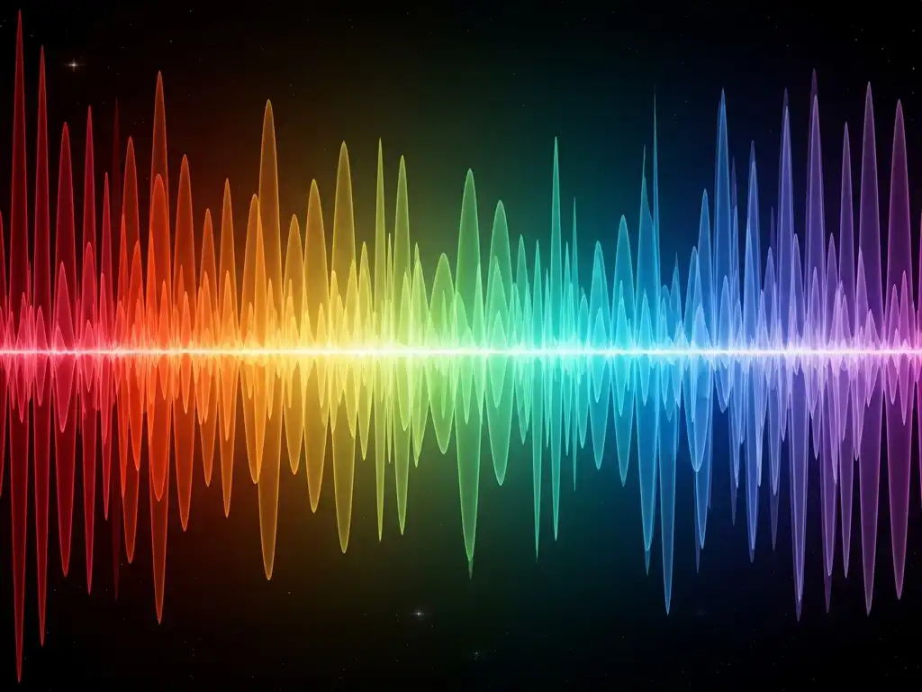 スペクトルのイメージ画像