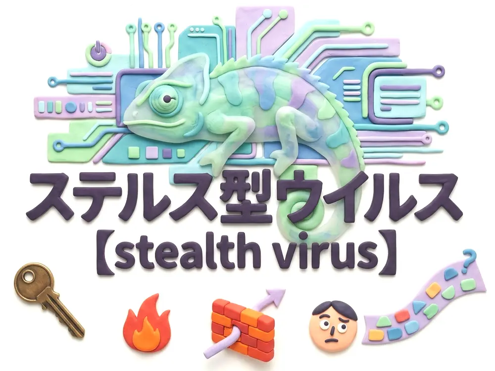 ステルス型ウイルスのイメージ画像