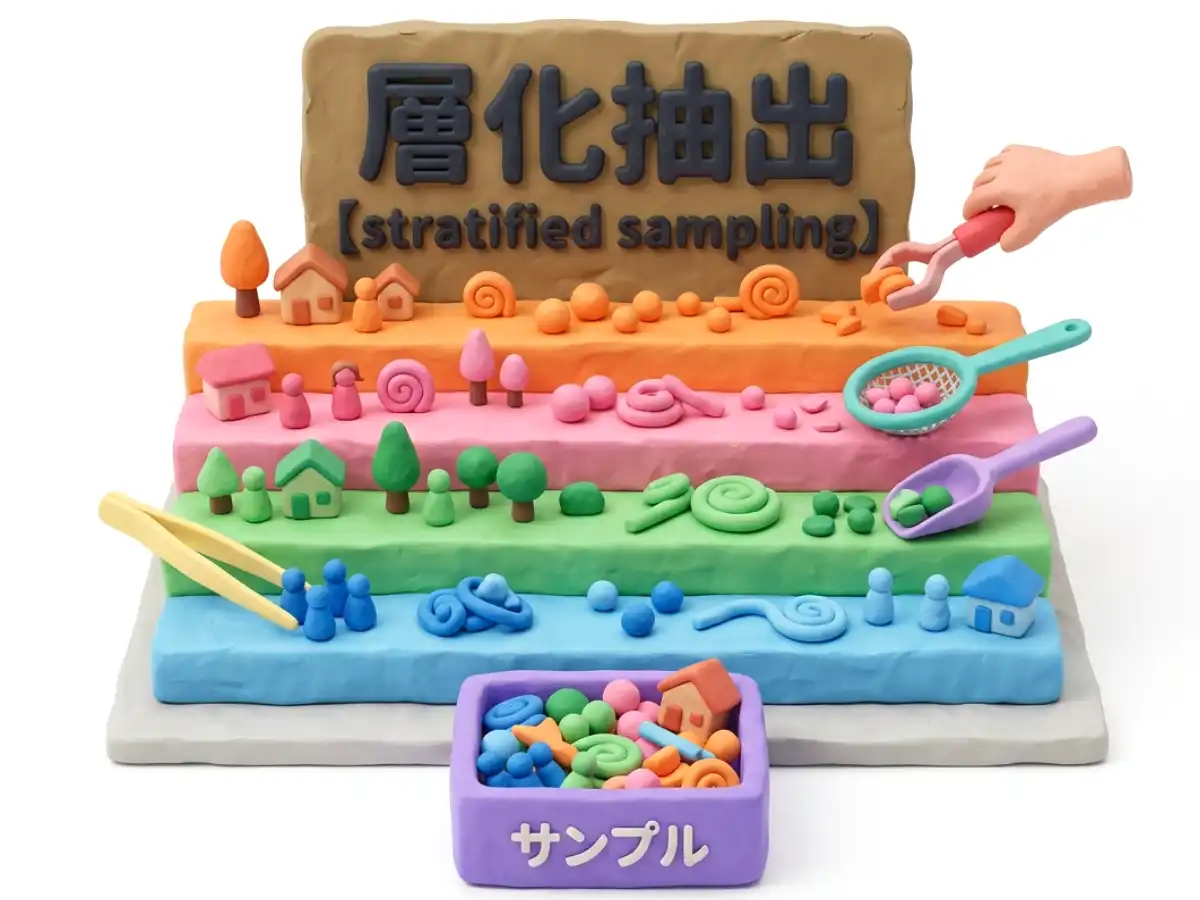 層化抽出のイメージ画像