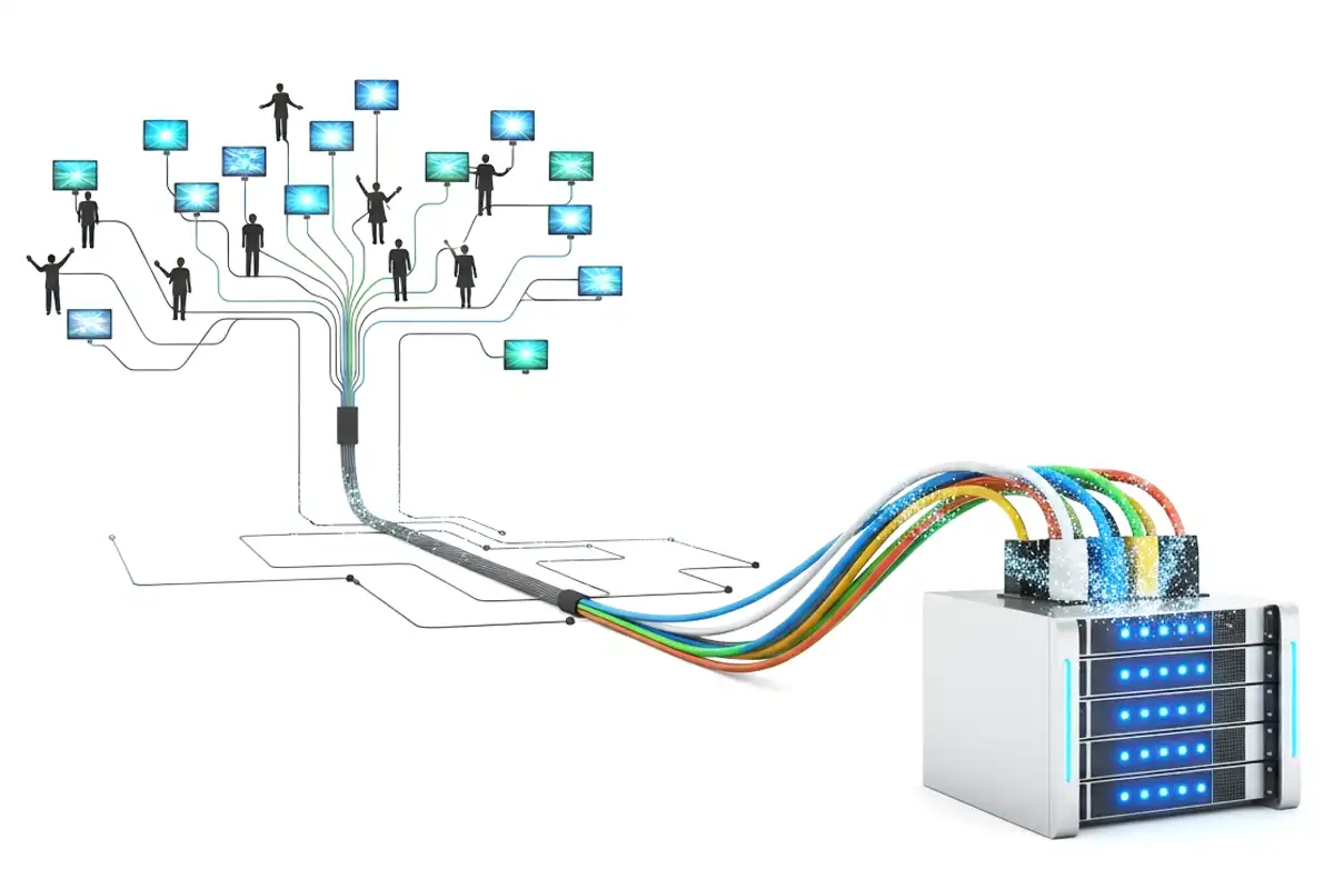 ストリーミングサーバのイメージ画像