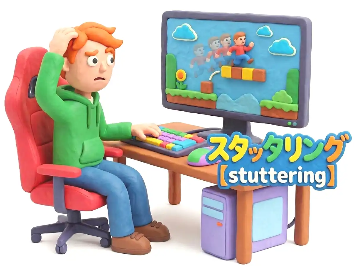 スタッタリングのイメージ画像
