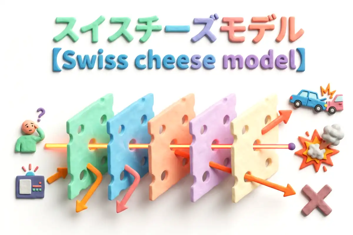 スイスチーズモデルのイメージ画像