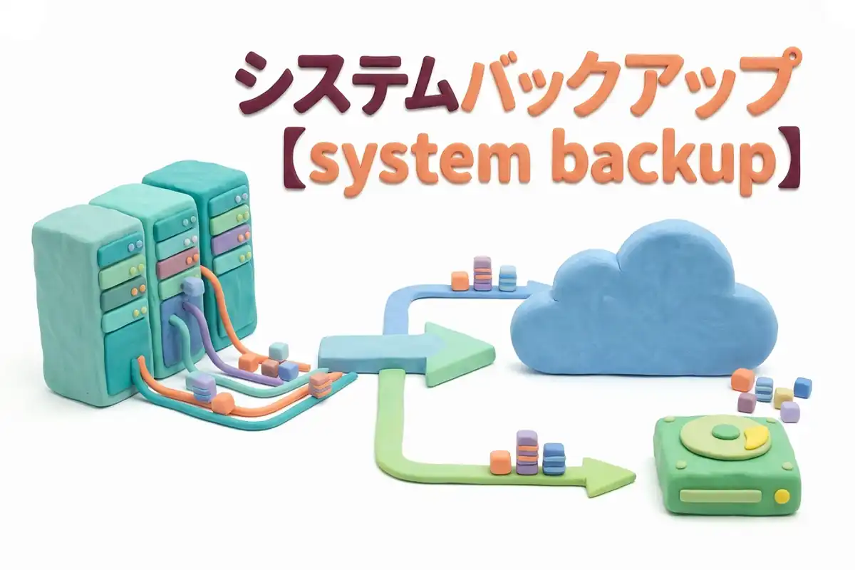 システムバックアップのイメージ画像