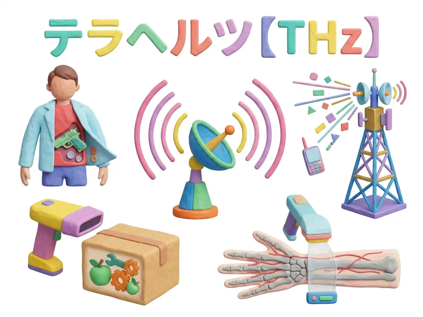 THzのイメージ画像