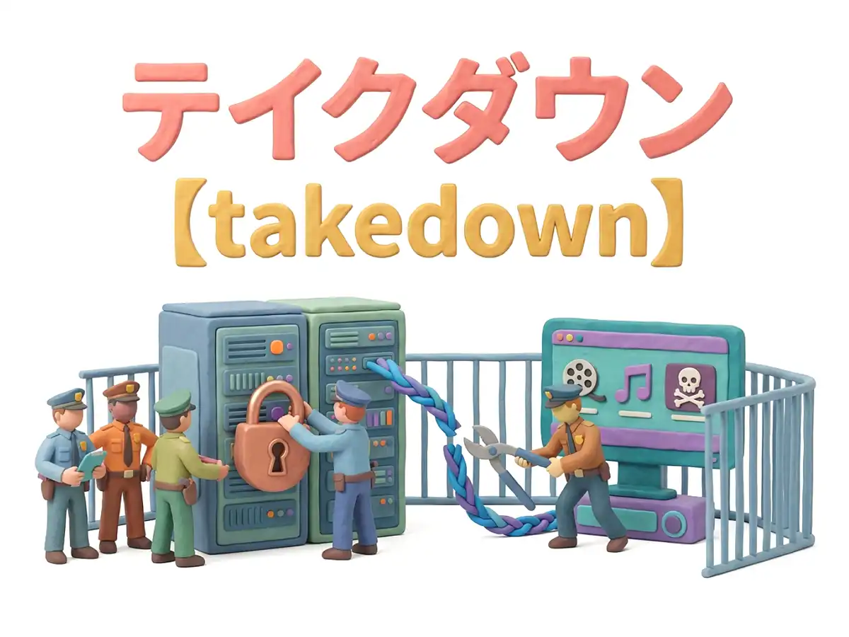 テイクダウンのイメージ画像
