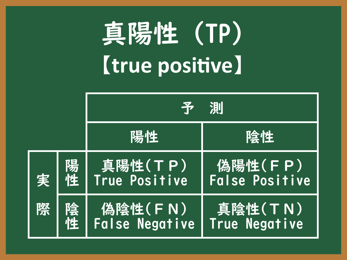 真陽性（トゥルーポジティブ）とは - IT用語辞典 e-Words