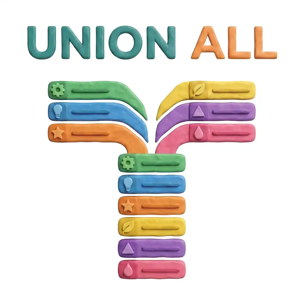 UNION ALL句のイメージ画像