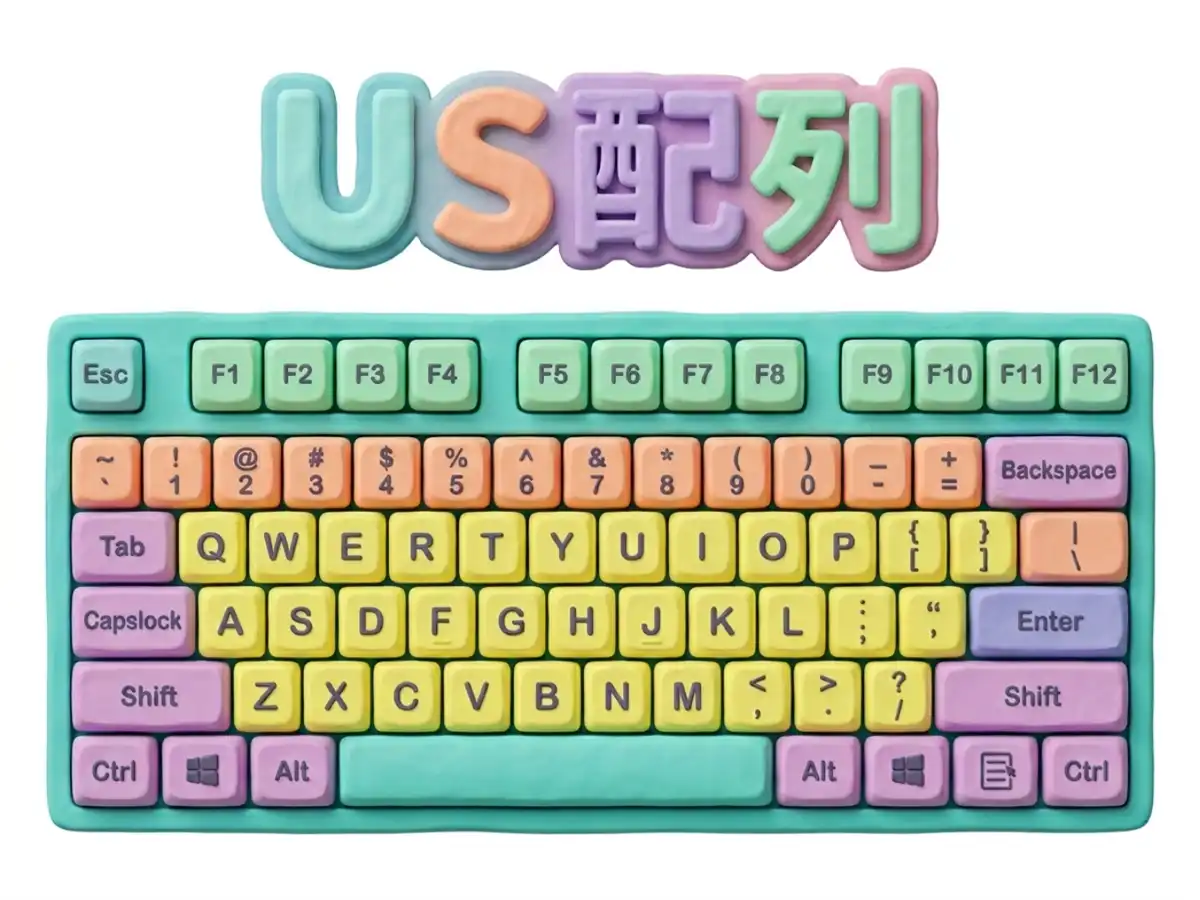 US配列のイメージ画像