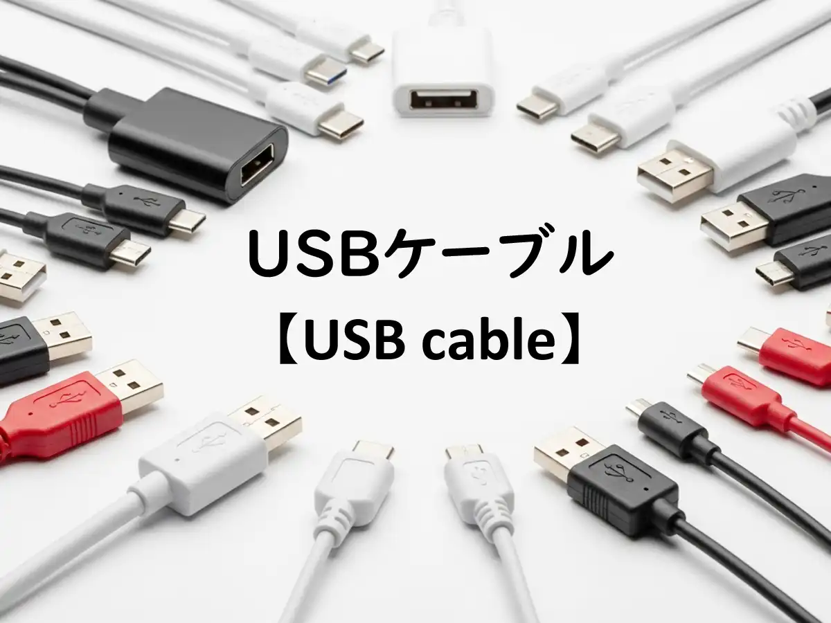 USBケーブルのイメージ画像