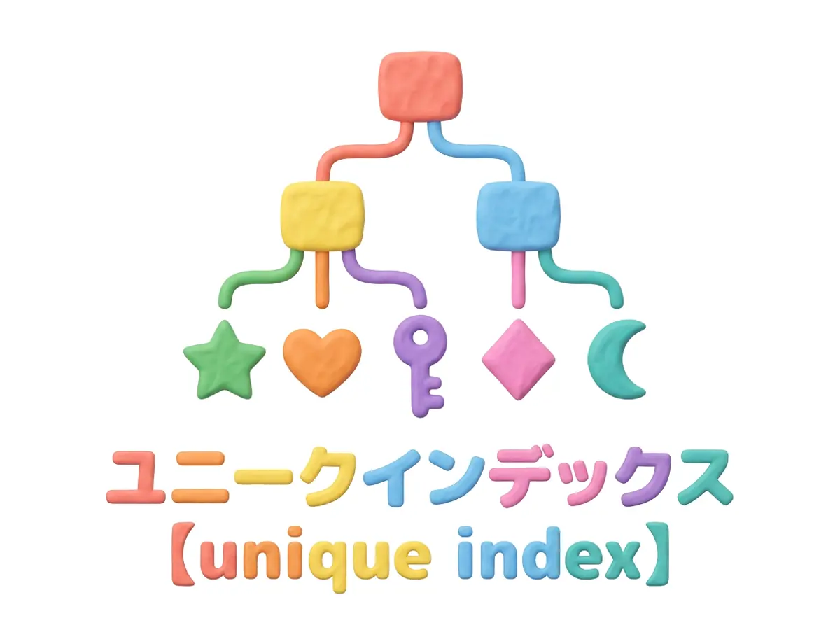 ユニークインデックスのイメージ画像