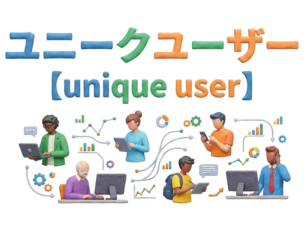 ユニークユーザーのイメージ画像