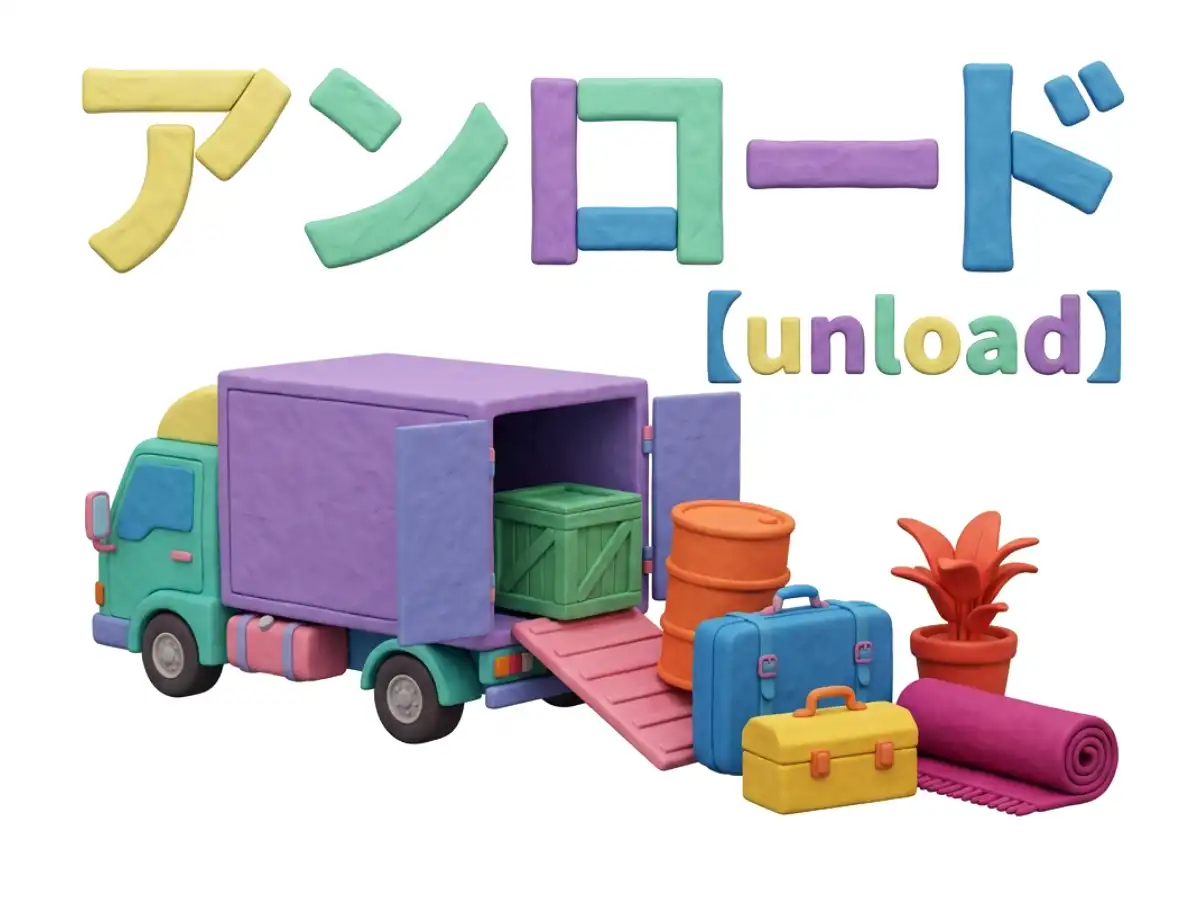 アンロードのイメージ画像