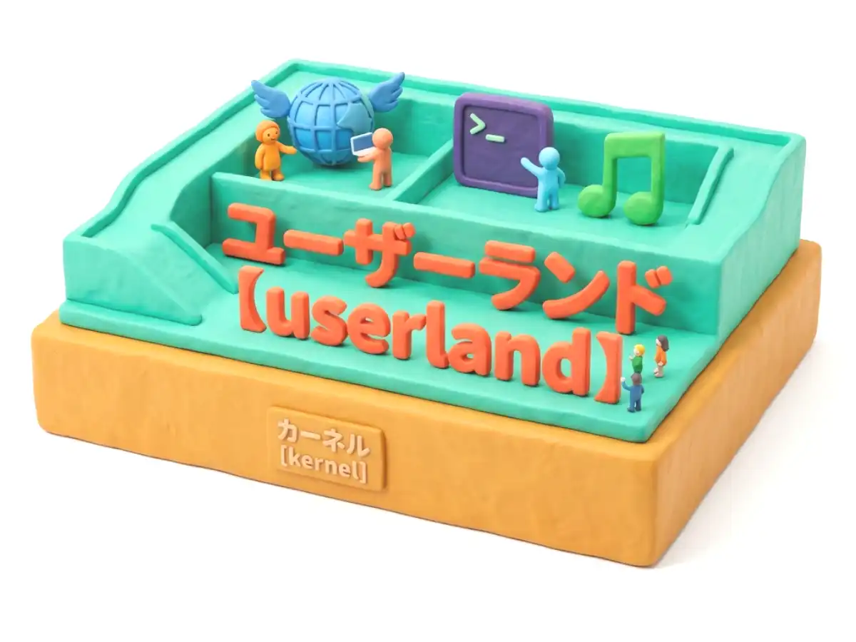 ユーザーランドのイメージ画像
