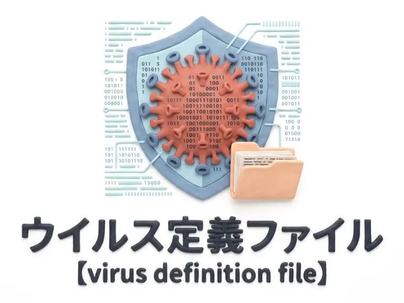 ウイルス定義ファイルのイメージ画像