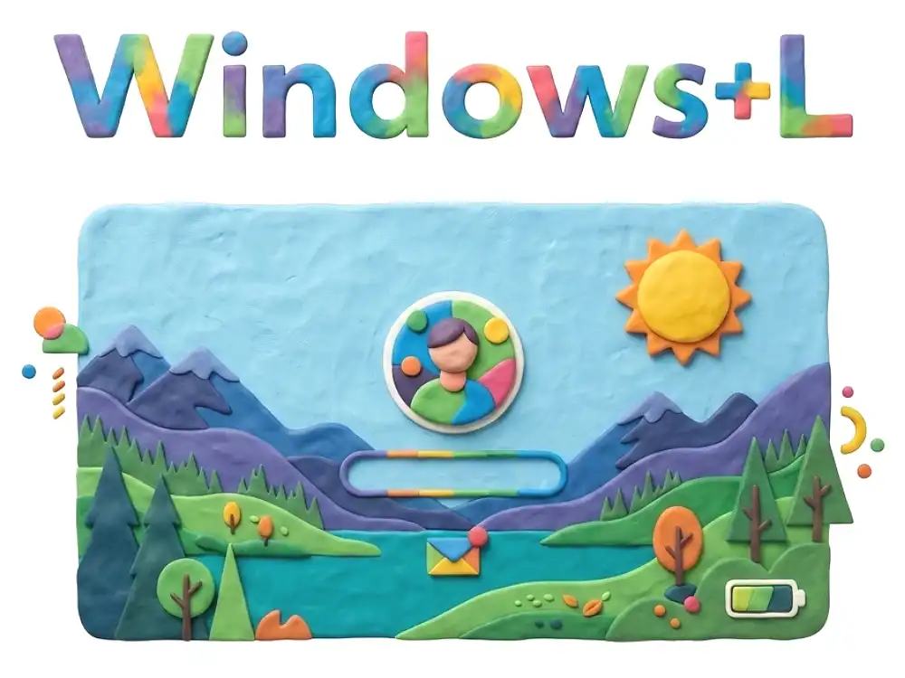 Windows+Lのイメージ画像