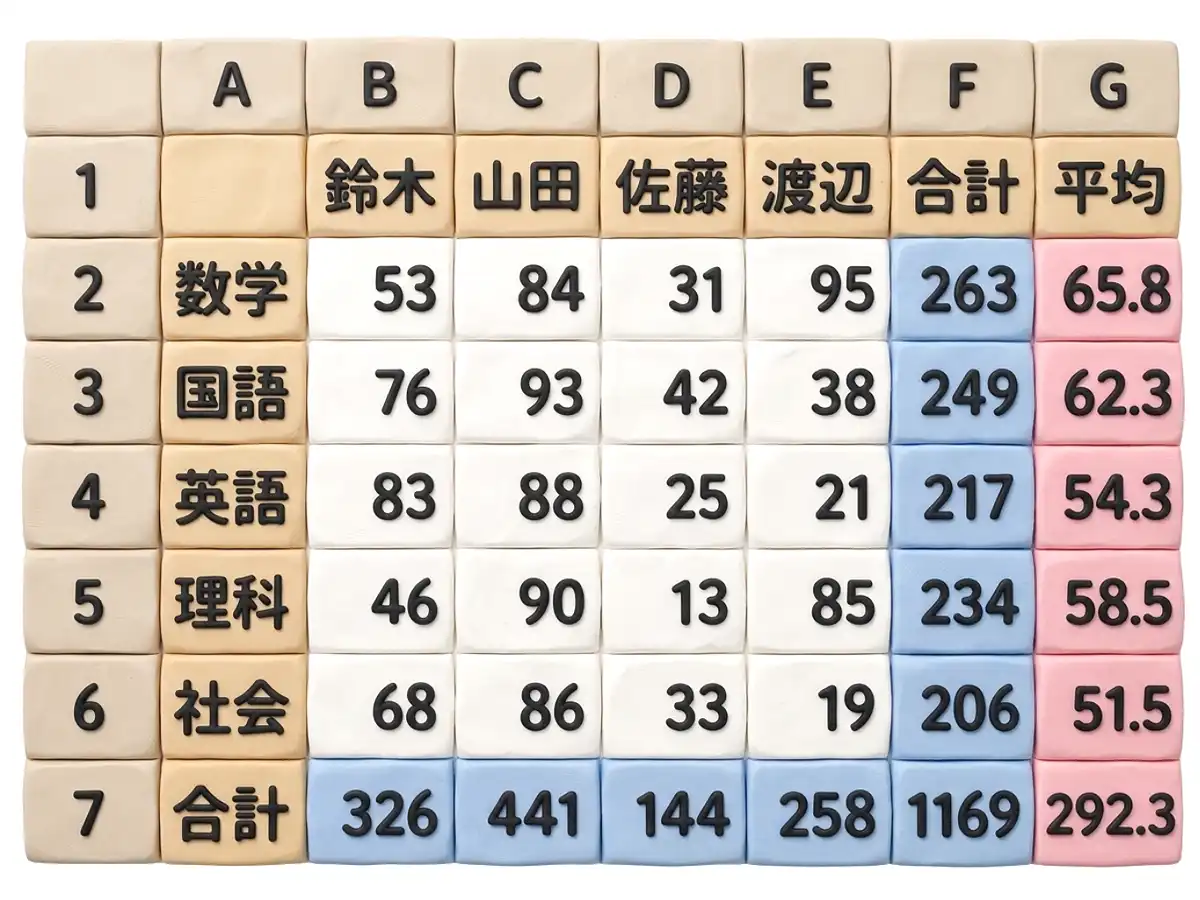 ワークシートのイメージ画像