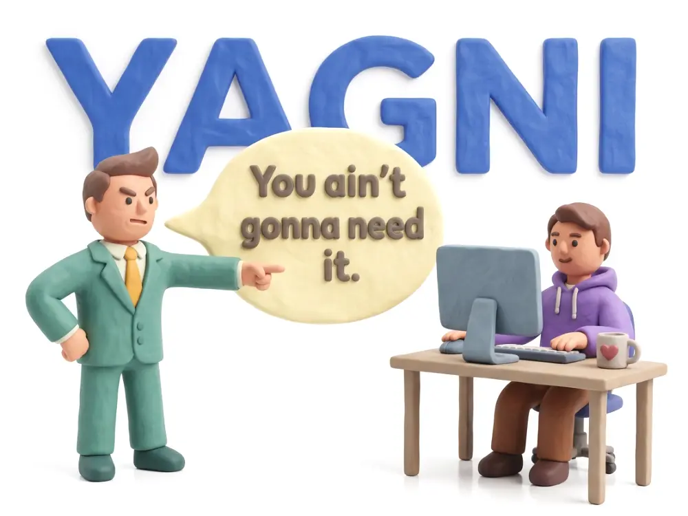 YAGNI原則のイメージ画像