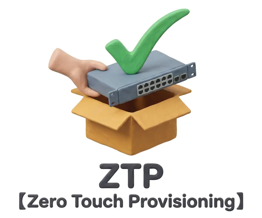 ZTPのイメージ画像