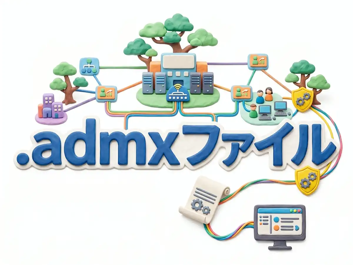 .admxファイルのイメージ画像