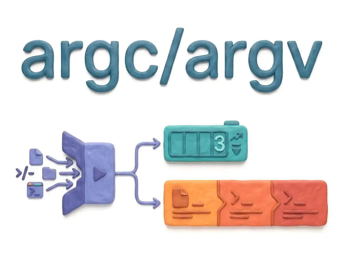 argc/argvのイメージ画像