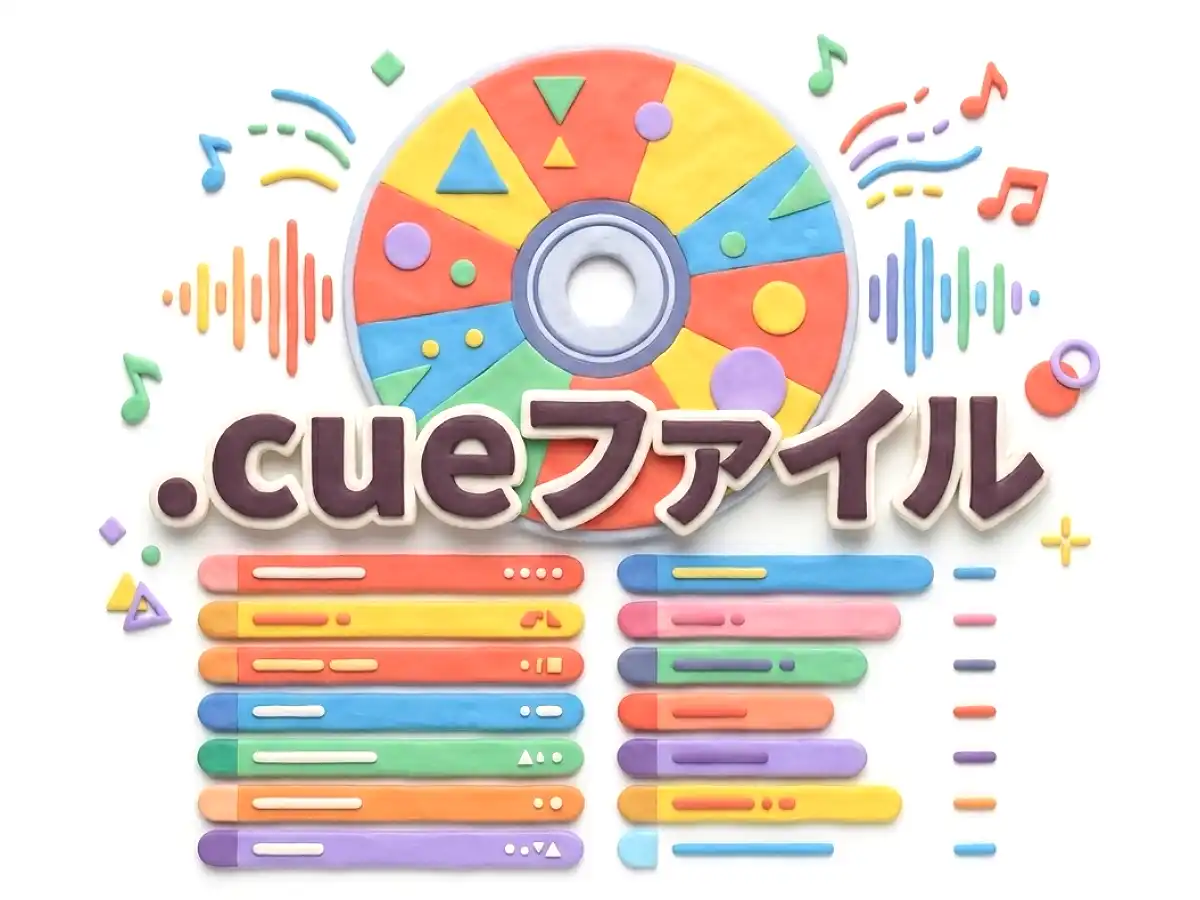.cueファイルのイメージ画像