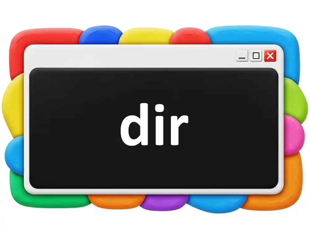 dirコマンドのイメージ画像