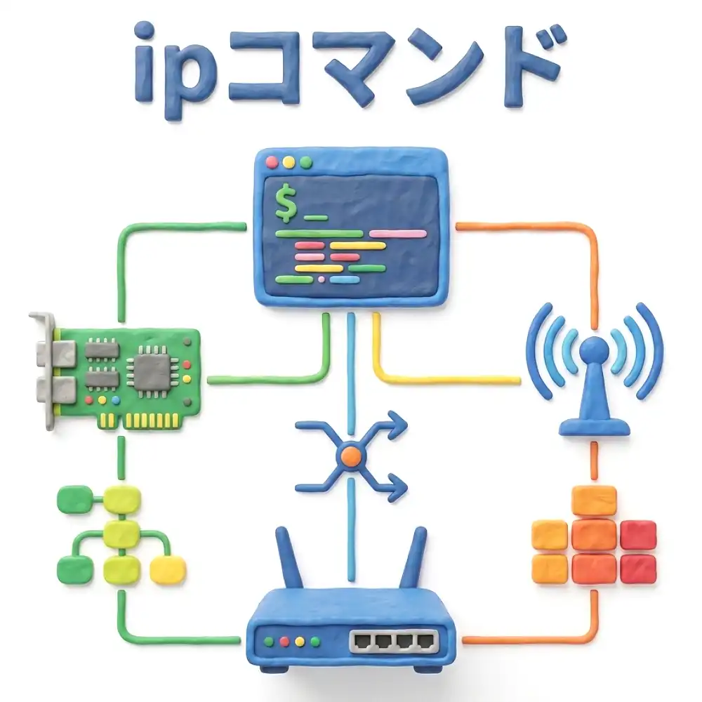 ipコマンドのイメージ画像