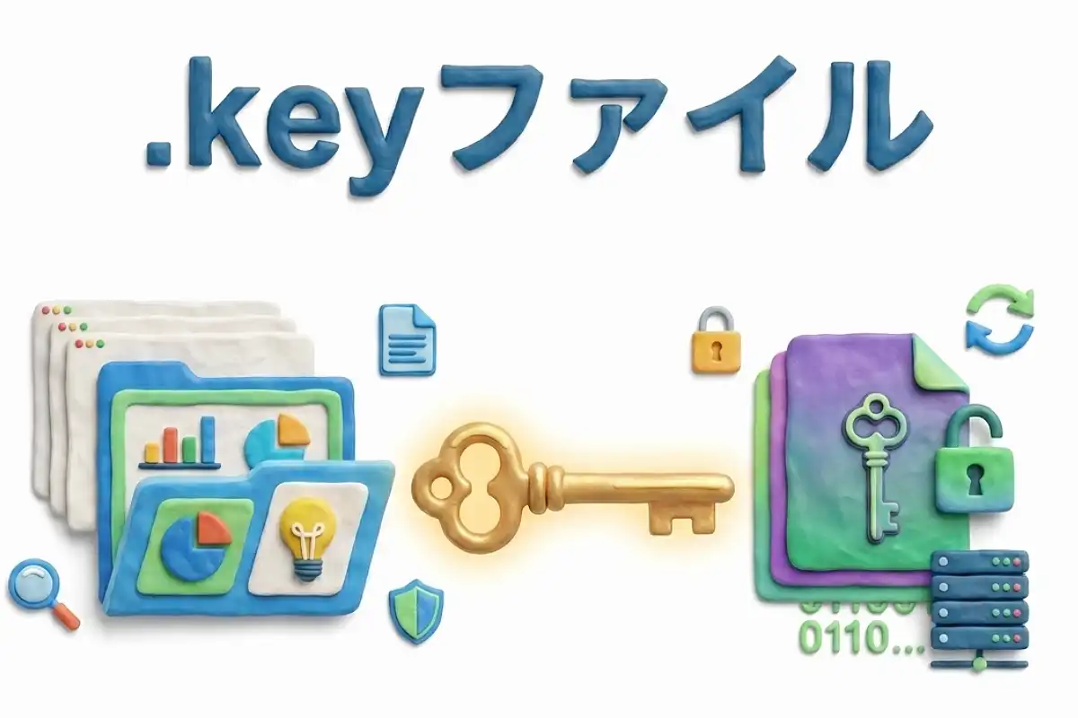 .keyファイルのイメージ画像