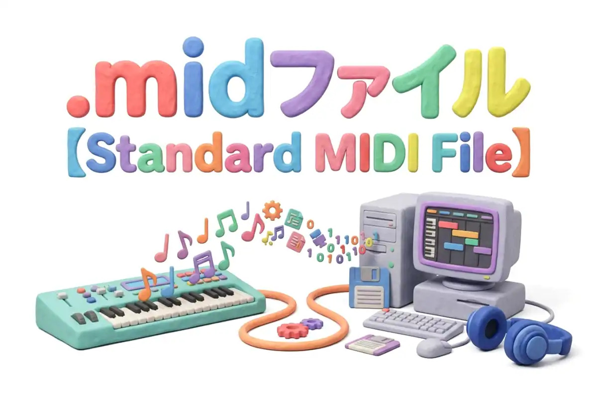 .midファイルのイメージ画像