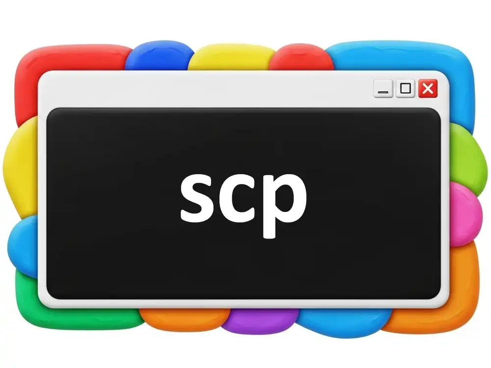 scpコマンドのイメージ画像