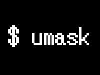 umaskコマンドのイメージ画像