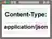 application/json