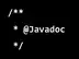 Javadoc