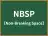 NBSP