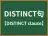 DISTINCT句