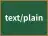 text/plain