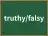 truthy/falsy