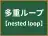 多重ループ