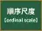 順序尺度