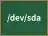 /dev/sda